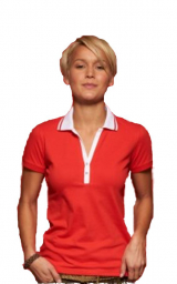 Ladies' Elastic Polo JN158