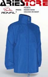 Eras Rain Jacket Royal