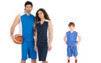 Basketball uniform reversible