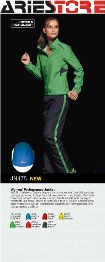 Lady Performance Jacket JN475