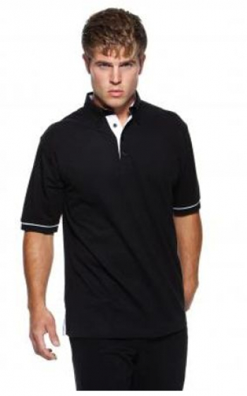 Polo collo contrasto kk449