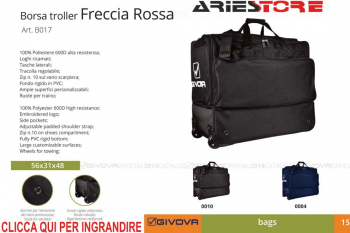 Borsa freccia rossa Givova B017