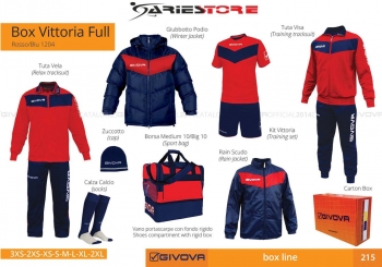 Box Vittoria Full 8 pezzi Givova