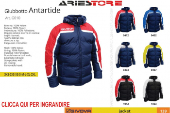 Antartide Giubbotto G010 Givova