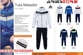 Matador tuta TR020 Givova