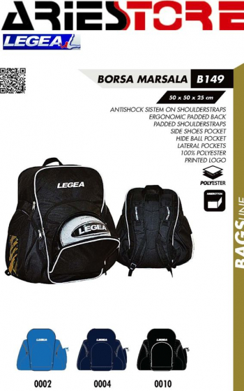 Marsala B149 Zaino Legea