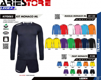 Monaco ML KIT0085 Legea