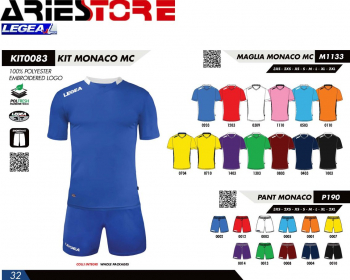 Monaco MC Maglia M1133 Legea