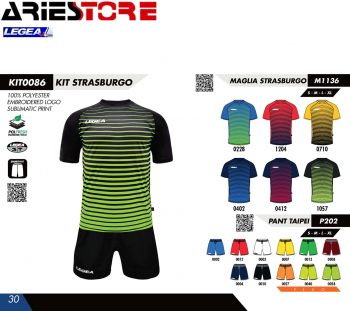 Strasburgo Maglia M1136 Legea