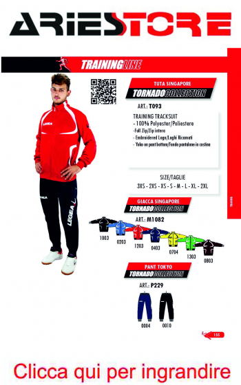 Singapore tracksuit Legea T093