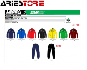 Mosca  tracksuit Legea T122