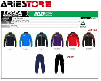 Caracas tracksuit Legea T123