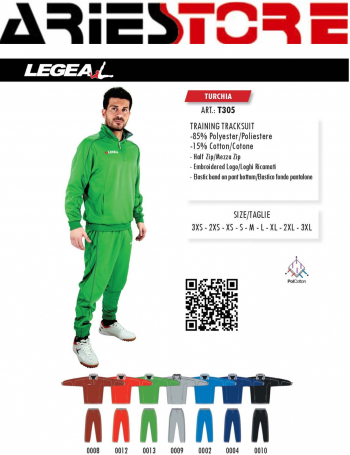 Turchia tracksuit Legea T305