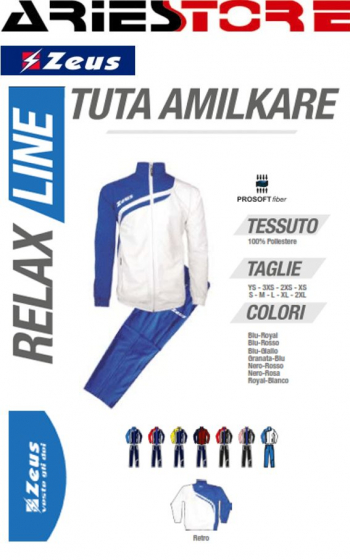 Amilkare tuta tracksuit Zeus