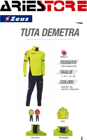 Demetra Tracksuit tuta Zeus