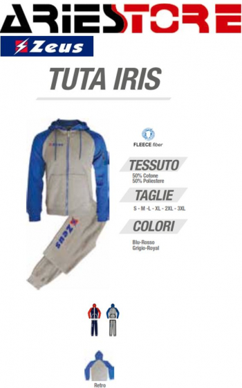 Iris Tracksuit tuta Zeus