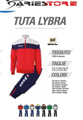 Lybra tuta tracksuit Zeus