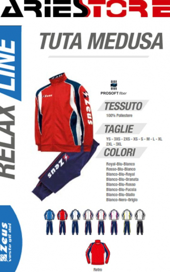 Medusa Tracksuit tuta Zeus