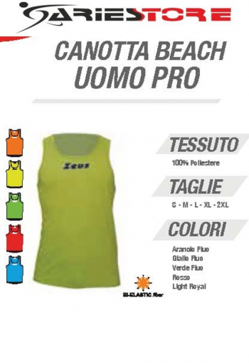 Pro Beach uomo canotta  Zeus